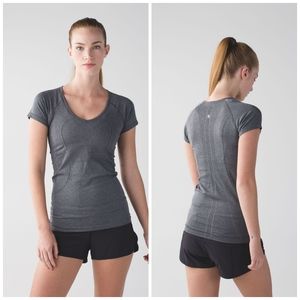 Lululemon Run Swiftly Tech V Neck Top